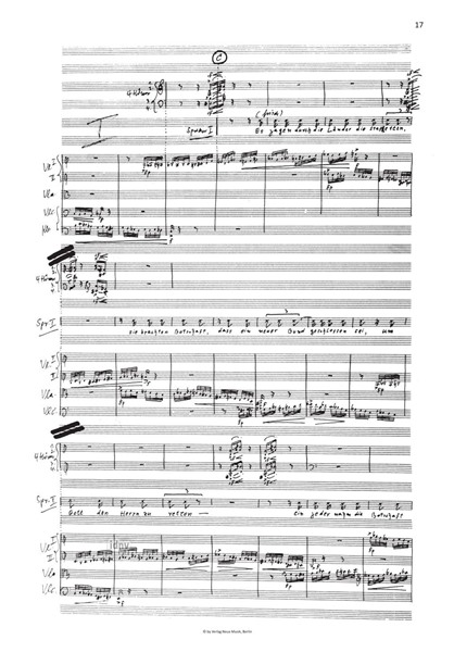 Luther für zwei Sprecher, gemischten Chor und großes Orchester Luther für zwei Sprecher, gemischten Chor und großes Orchester