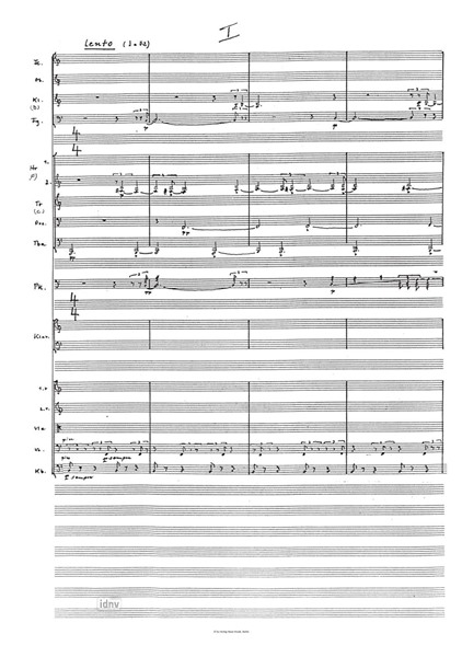 Konzert für Klavier und Kammerorchester (1984) Konzert für Klavier und Kammerorchester (1984)