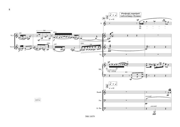 Scharakan für Solosopran und Kammerensemble (2002) Scharakan für Solosopran und Kammerensemble (2002)