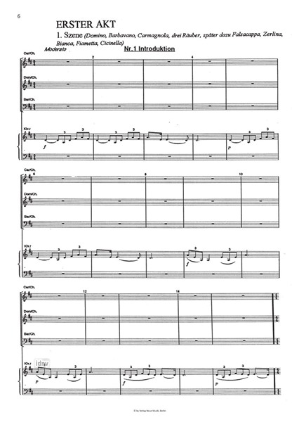 Die Banditen für Kammerensemble Die Banditen für Kammerensemble