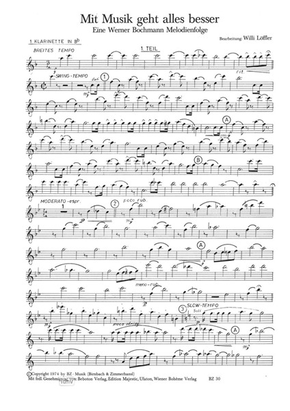 Mit Musik geht alles besser für Blasorchester Mit Musik geht alles besser für Blasorchester