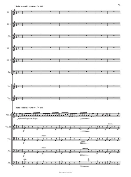 Sinfonia piccola für Orchester Sinfonia piccola für Orchester