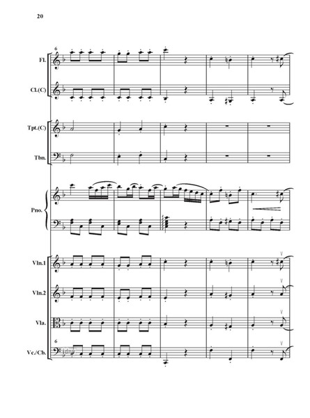 Sonatine F-Dur für Klavier und kleines Orchester (Laienorchester) Sonatine F-Dur für Klavier und kleines Orchester (Laienorchester)