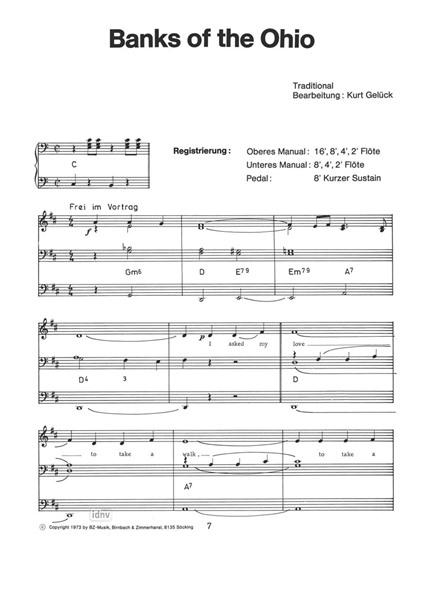 Popcorn und andere Hits für elektronische Orgel Popcorn und andere Hits für elektronische Orgel