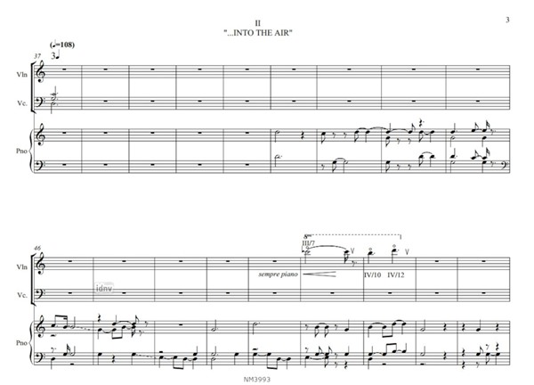 Zwischenspiel: Ephemer für Klaviertrio (1982/85) Zwischenspiel: Ephemer für Klaviertrio (1982/85)