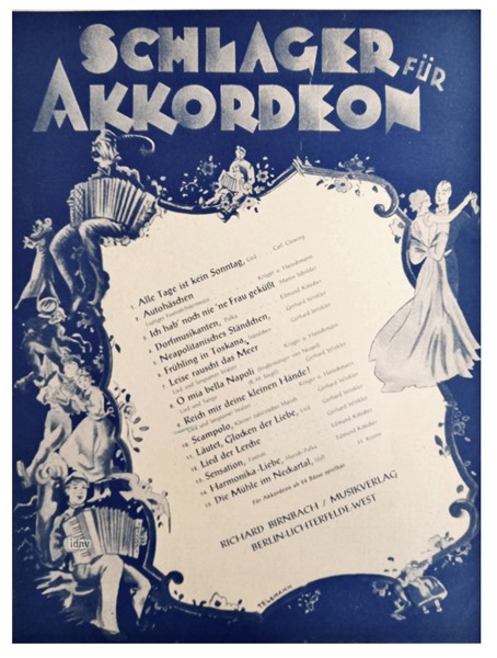 Reich mir deine kleinen Hände für Akkordeon Reich mir deine kleinen Hände für Akkordeon