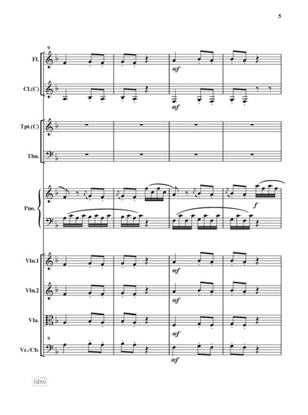Sonatine F-Dur für Klavier und kleines Orchester (Laienorchester) Sonatine F-Dur für Klavier und kleines Orchester (Laienorchester)