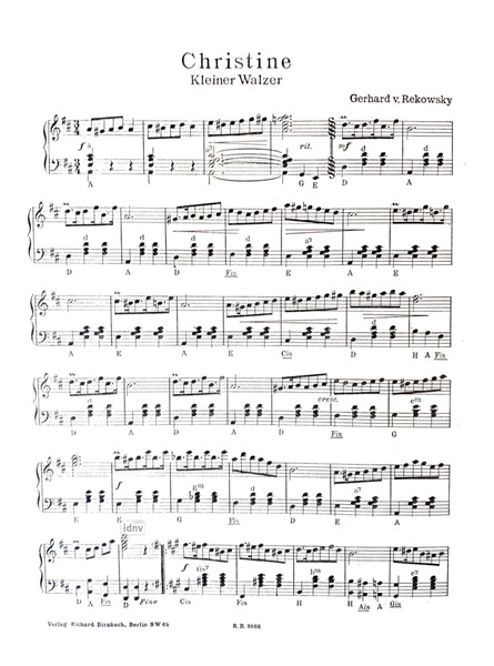 Christine für Akkordeon Christine für Akkordeon