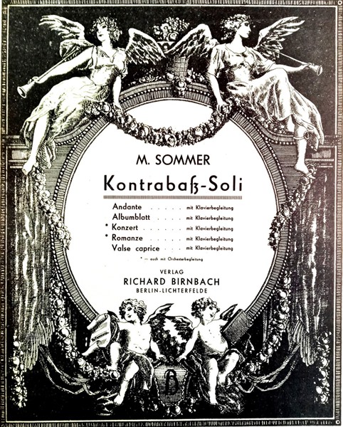 Konzert für Kontrabass und Klavier Konzert für Kontrabass und Klavier