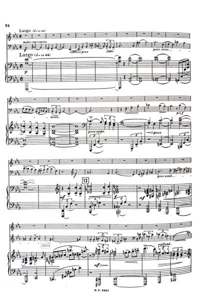 Legende Op. 83 für Klavier, Violine und Violoncello Legende Op. 83 für Klavier, Violine und Violoncello
