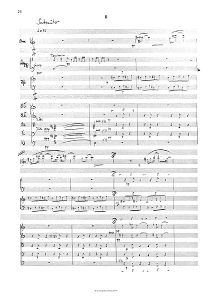 Konzert für Oboe und Kammerorchester Konzert für Oboe und Kammerorchester