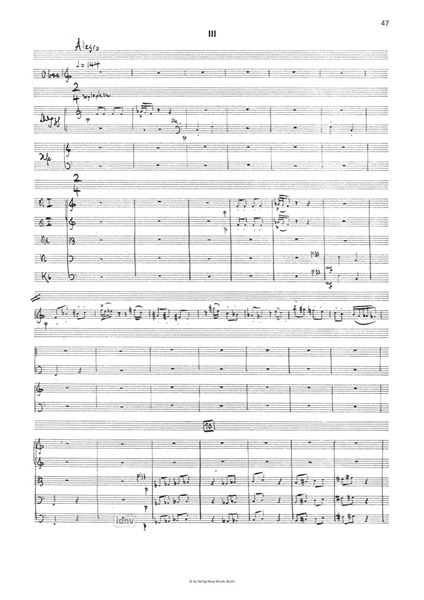 Konzert für Oboe und Kammerorchester Konzert für Oboe und Kammerorchester