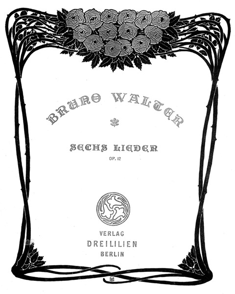 Sechs Lieder op.12 Heft 2 für Gesang und Klavier Sechs Lieder op.12 Heft 2 für Gesang und Klavier