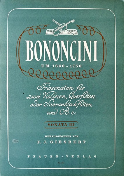 Triosonate Nr. 3 für zwei Violinen und Klavier Triosonate Nr. 3 für zwei Violinen und Klavier