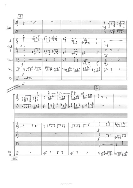 Concerto da camera für Akkordeon und Streichorchester Concerto da camera für Akkordeon und Streichorchester