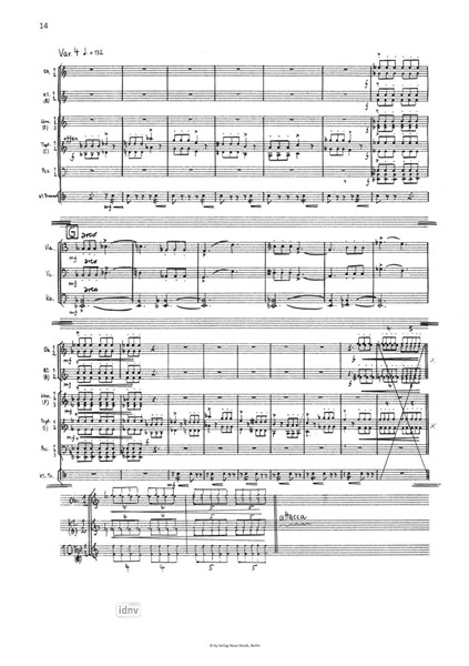 Orchester-Variation Nr. 1 für Orchester Orchester-Variation Nr. 1 für Orchester