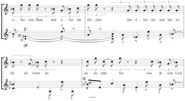 Verdrehtes Lied für Mezzosopran & Violine (2004) Verdrehtes Lied für Mezzosopran & Violine (2004)