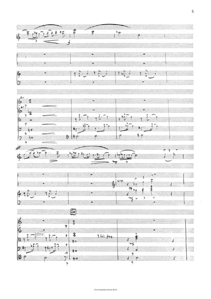 Konzert für Oboe und Kammerorchester Konzert für Oboe und Kammerorchester