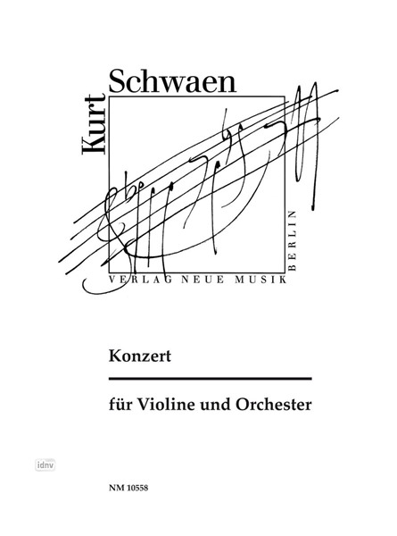 Konzert für Violine und Orchester Konzert für Violine und Orchester