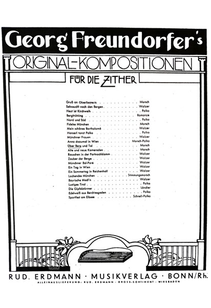 Über Berg und Tal für Zither Über Berg und Tal für Zither