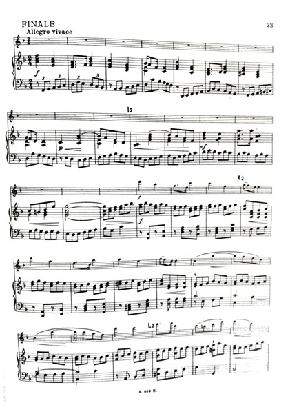 Konzert F-Dur für Flöte und kleines Orchester Ausgabe für Flöte und Klavier Konzert F-Dur für Flöte und kleines Orchester Ausgabe für Flöte und Klavier
