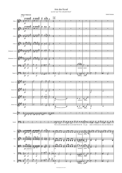 Wer in Lieb' entbrannt für Bass und Orchester Wer in Lieb' entbrannt für Bass und Orchester