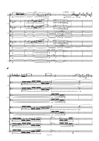 Óneiros op. 47 für Violine und Streichorchester (2009) Óneiros op. 47 für Violine und Streichorchester (2009)