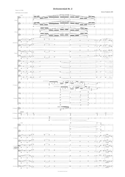 Orchesterstück Nr. 2 op. 46 für sinfonisches Orchester (2009) Orchesterstück Nr. 2 op. 46 für sinfonisches Orchester (2009)