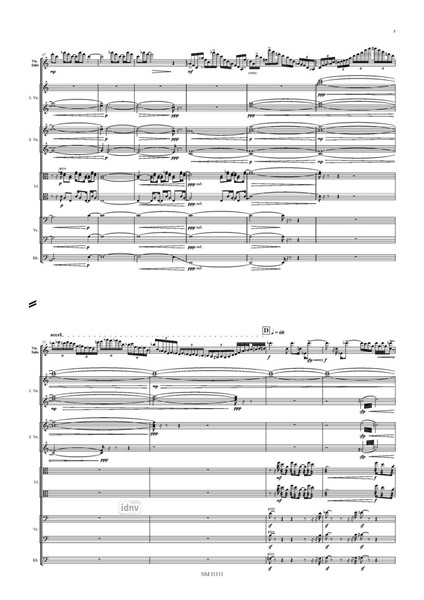Óneiros op. 47 für Violine und Streichorchester (2009) Óneiros op. 47 für Violine und Streichorchester (2009)