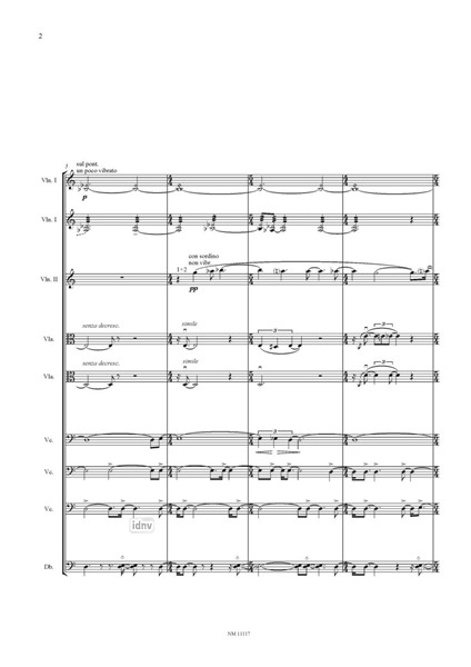 Fractures für Akkordeon, Vibraphon und Streichorchester Fractures für Akkordeon, Vibraphon und Streichorchester