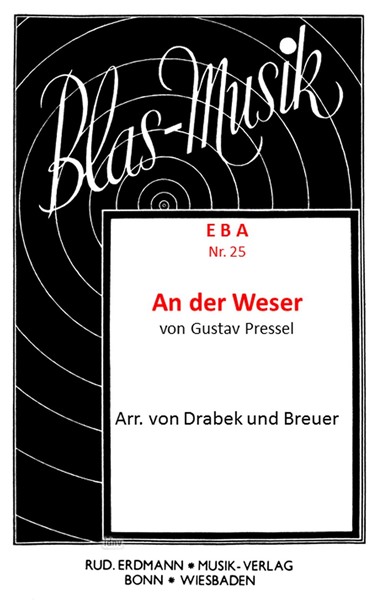 An der Weser für Blasorchester An der Weser für Blasorchester