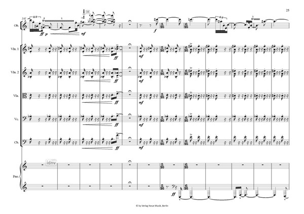Kommos für Oboe, Streicher und Klavier Kommos für Oboe, Streicher und Klavier