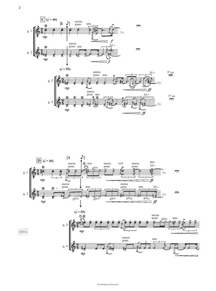 MAAT für Gitarrenquartett (2023) MAAT für Gitarrenquartett (2023)