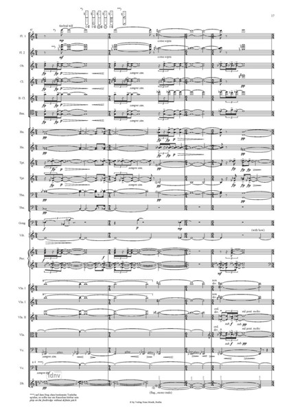 Profiles of Sand für Orchester Profiles of Sand für Orchester