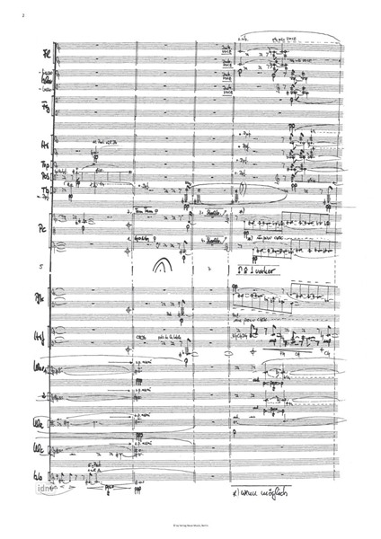 2. Kammersinfonie für Sopran und Kammerensemble 2. Kammersinfonie für Sopran und Kammerensemble