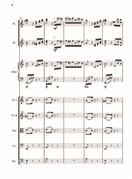 Für Elise (Albumblatt) für Klavier und kleines Orchester (Laienorchester) Für Elise (Albumblatt) für Klavier und kleines Orchester (Laienorchester)