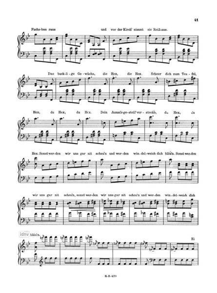 Schwarzwaldmädel - Mit überlegtem Text für Klavier Schwarzwaldmädel - Mit überlegtem Text für Klavier