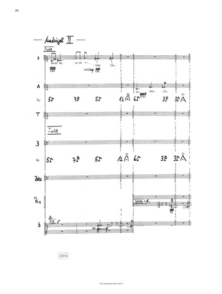 "Sopra un basso rilievo antico sepolcrale …" für gemischten Chor, Basstuba, 4 Schlagzeuger und Live-Elektronik "Sopra un basso rilievo antico sepolcrale …" für gemischten Chor, Basstuba, 4 Schlagzeuger und Live-Elektronik