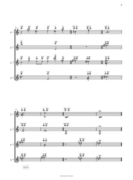 Magistri Mei: Bach - vier Sterne für Gitarrenquartett (2022) Magistri Mei: Bach - vier Sterne für Gitarrenquartett (2022)