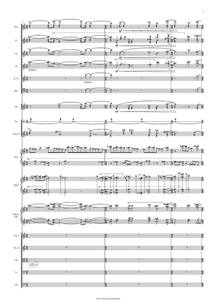 Profiles of Sand für Orchester Profiles of Sand für Orchester
