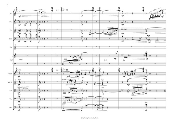 Mercurius für Kammerorchester (1989) Mercurius für Kammerorchester (1989)