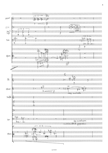 por el cielo vacío für Bariton und Ensemble (2023/24) por el cielo vacío für Bariton und Ensemble (2023/24)