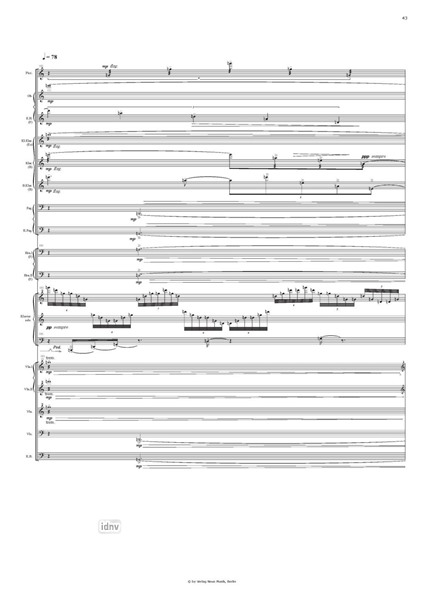 Konzert für Klavier und 15 Solo-Instrumente (2004) Konzert für Klavier und 15 Solo-Instrumente (2004)