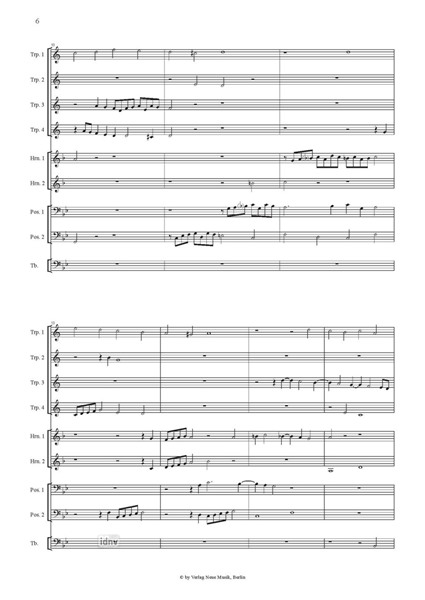 Vater unser im Himmelreich für Blechbläserensemble (1992) Vater unser im Himmelreich für Blechbläserensemble (1992)