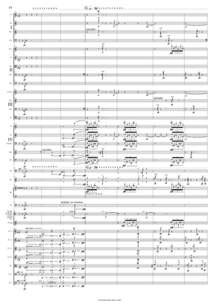 getrübtes blühen für großes Orchester getrübtes blühen für großes Orchester