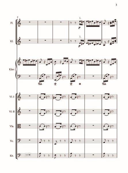 Für Elise (Albumblatt) für Klavier und kleines Orchester (Laienorchester) Für Elise (Albumblatt) für Klavier und kleines Orchester (Laienorchester)