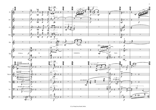 Mercurius für Kammerorchester (1989) Mercurius für Kammerorchester (1989)