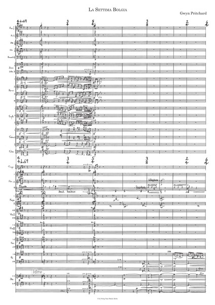 La Settima Bolgia für Orchester (1989) La Settima Bolgia für Orchester (1989)