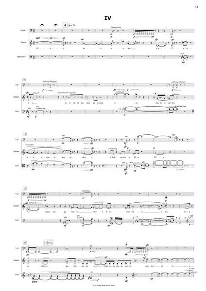 Gesellenstück(e) für Sopran und Orchester Gesellenstück(e) für Sopran und Orchester