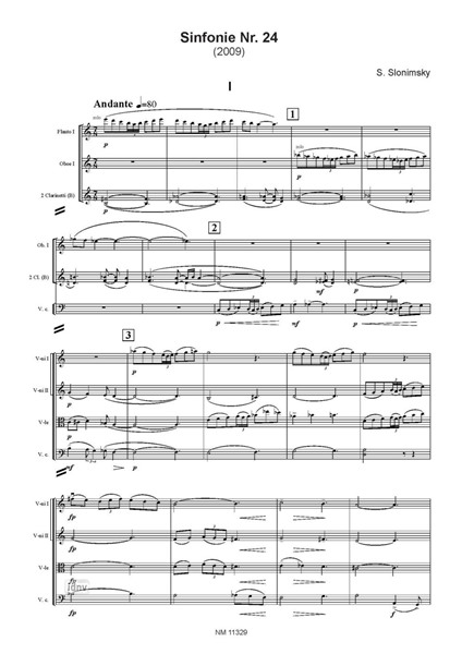 Symphonie Nr. 24 für Orchester (2009) Symphonie Nr. 24 für Orchester (2009)